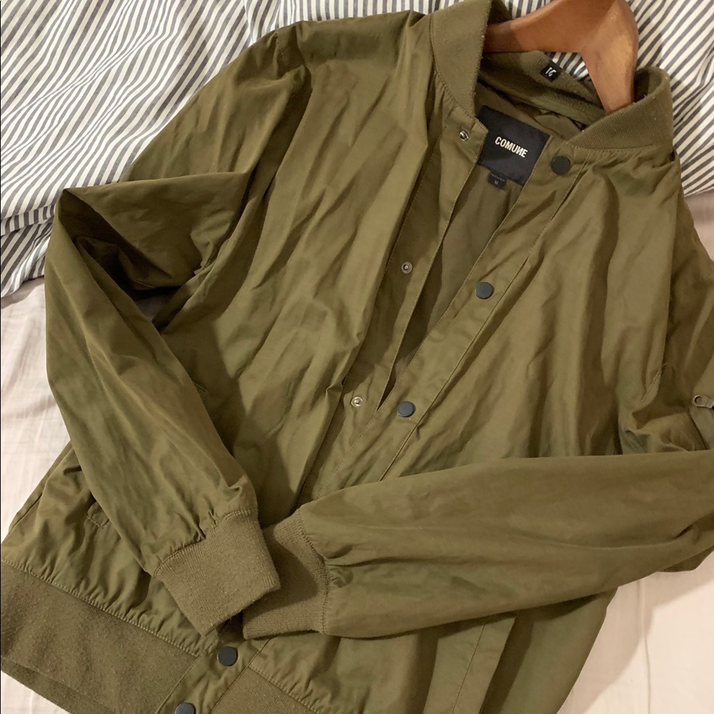 Green Bomber Jacket | Comune